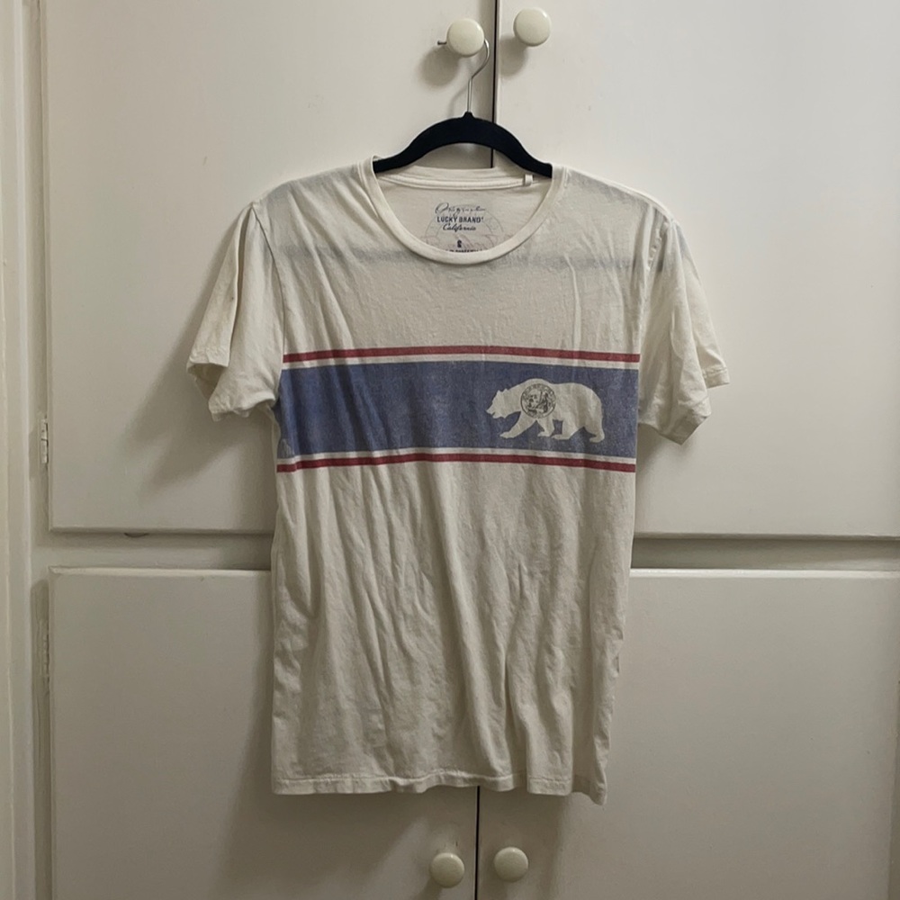 Lucky Brand White California T-shirt